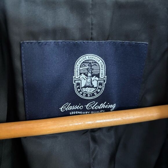 Men's Black Wool Overcoat men's large Twilight old money classic bloke-core - Picture 2 of 11